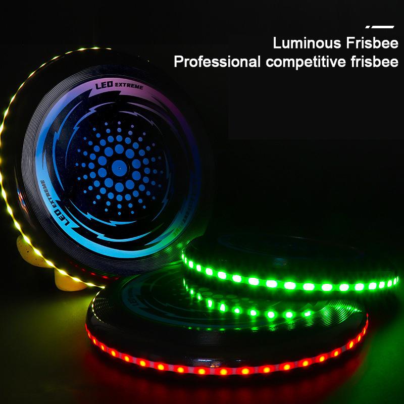 Цветной светящийся фрисби RGB