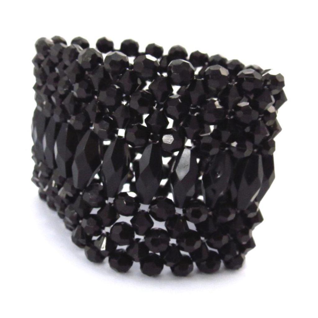 Les Trésors De Lily [J6949] — Черный дизайнерский браслет Scarlett