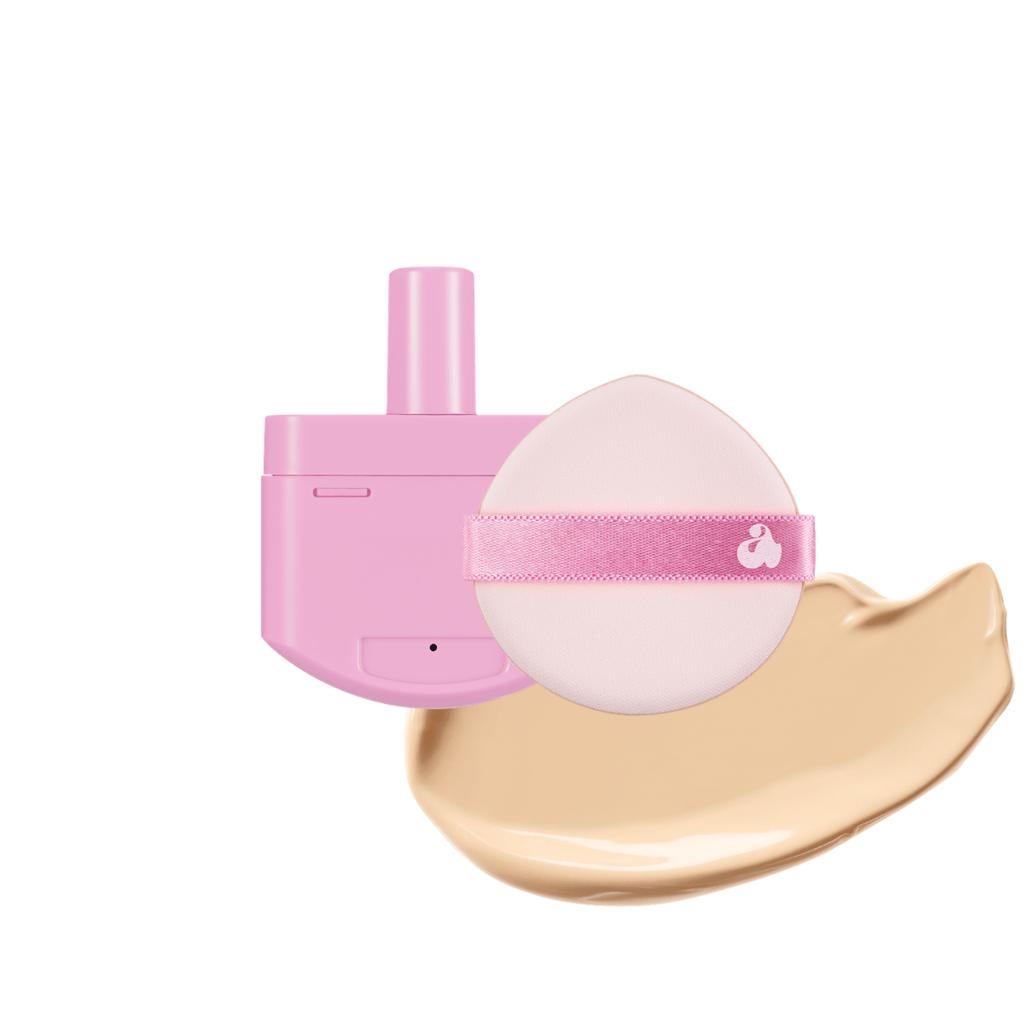 UNLEASHIA - Don't Touch Glass Pink Cushion Re-Feel 20N Moonlit SPF 50+ PA+++, 15 g - Uzupełnienie do podkładu w formie cushion