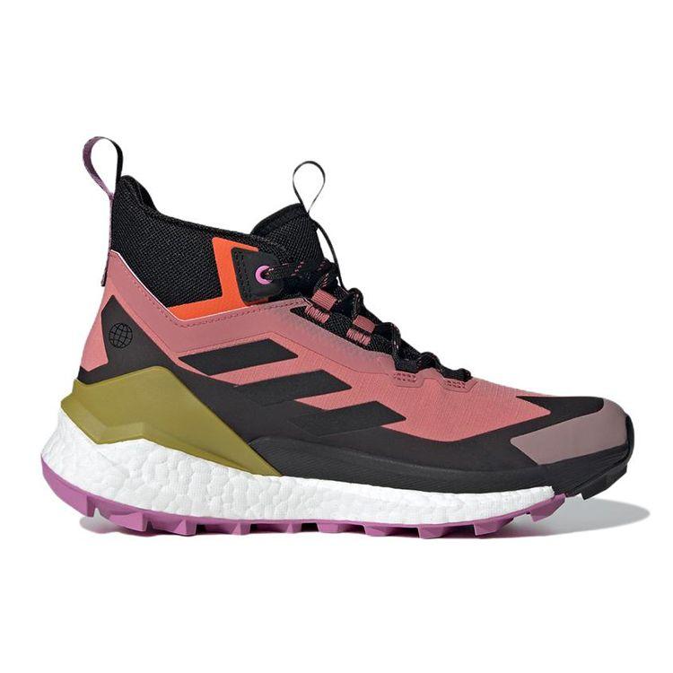 Adidas Terrex Free Hiker 2 GORE-TEX Wonder Red Black Женские кроссовки Core-Black Pulse-Lilac GZ3311
