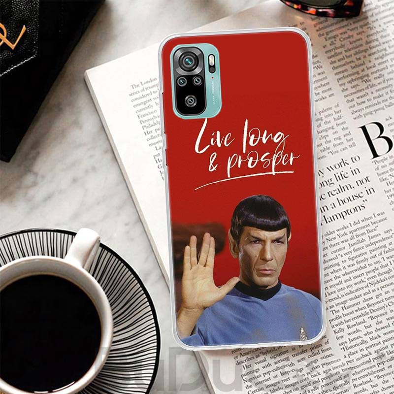Чехол Star Movie T-Trek для Xiaomi Redmi Note 10 9S 9 8T 8 Pro 7 5 Mi 9T 10T 11T 12T 11 12 Lite 12X A3 A2 A1 Печать Coque