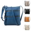 Contrast Color Square Crossbody Bag PU Leather Textured Bag Purse Classic Versatile Fashion Shoulder For Women Daily Used