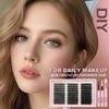 Natural Look False Eyelashes Wispy Style DIY Lash Extension Kit  Makeup Enhancement