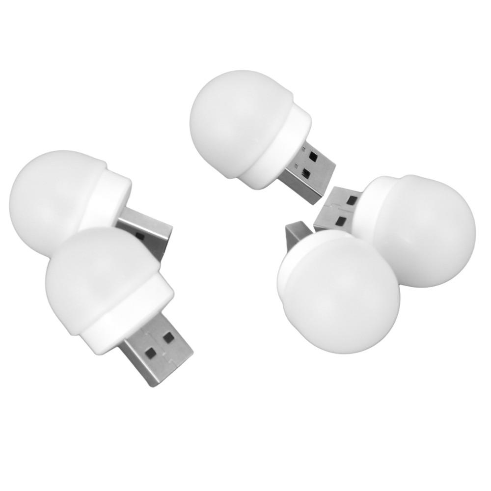 5 Pack Portable 5V USB Night Light Mini 1W Night Light USB Powered Plug in LED Night Light Kitchen