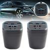 Автомобильный инвертор 12 В 24 В 220 В преобразователь Type-C USB Быстрый инвертор Зарядное устройство для телефона QC 3.1A Гнездо P4T1