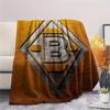 1pc Borussia Print Flannel Blanket, High quality Comfortable for All Seasons, Home Decor, Warmth and Comfort, Perfect for Christmas Gifts17