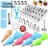 72pcs Cream Nozzles Pastry Tools Accessories for Cake Decorating Pastry Bag Kitchen Bakery Confectionery Equipment