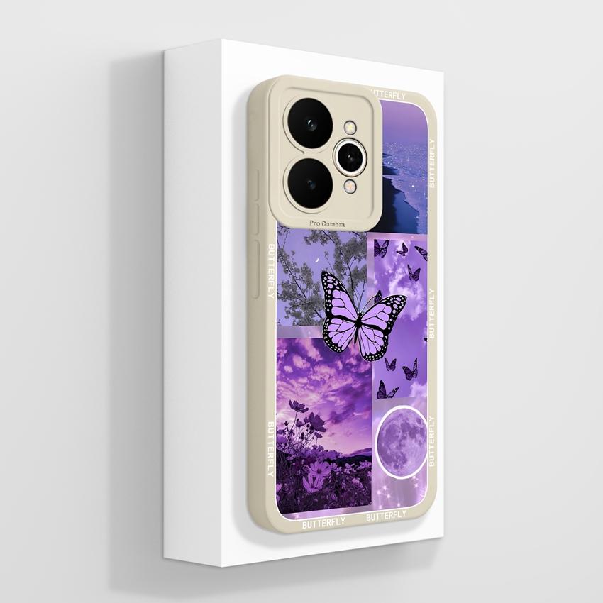 Для Oppo Realme 15 C71 C65 C53 C51 A5 A5x Reno11 14 Pro Чехол для телефона Красивый узор «Золотой лотос» Пылезащитный Прочный чехол Для Oppo Силиконовая мягкая накладка