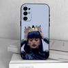 Чехол для телефона Singer-R-Rihanna Черный Силиконовый Мягкий Для Samsung S25,S24,S21,S22,S23,S30,Ultra,S20,Plus,Fe,Lite