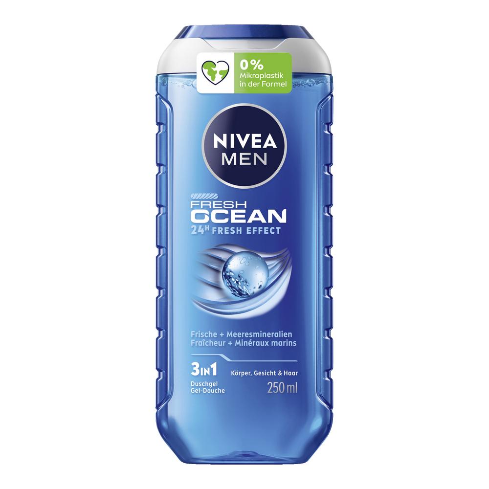 Немецкий гель для душа Nivea Men Fresh Ocean 250 мл