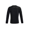 Under Armour Sweatshirts Men's Black Crew Neck Moderate Regular 1366222-001