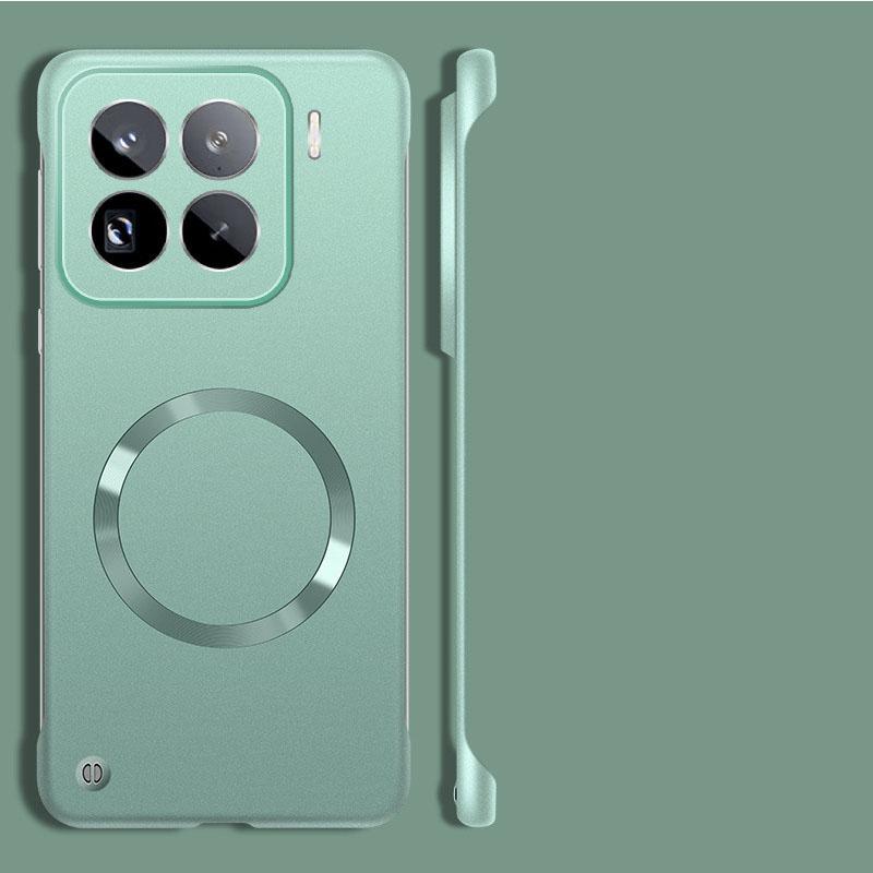 Cases For Xiaomi 15 Pro 14 Ultra Frameless Phone Matte Case For Xiaomi 14 Pro 13 Ultra Wireless Charging For Magsafe Magnet Magsafing Borderless Cover