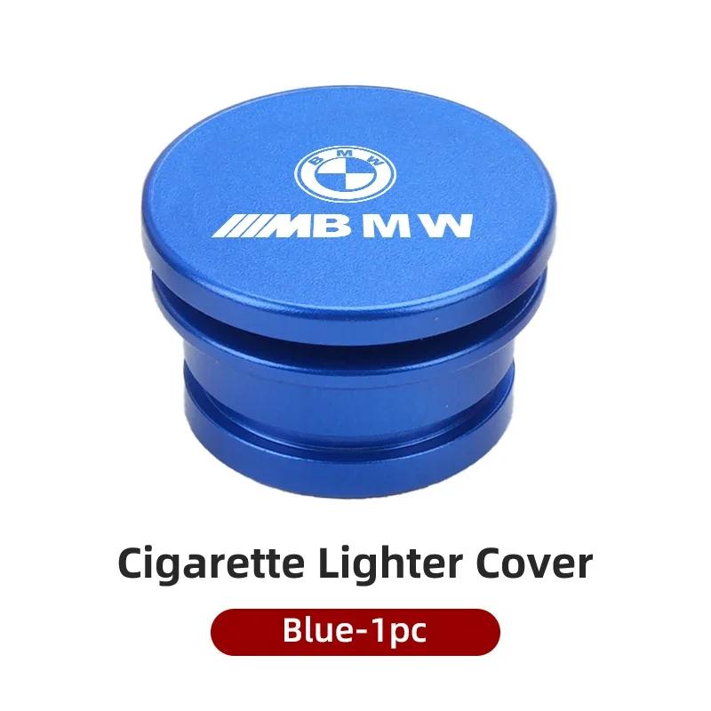 New Metal Car Cigarette Lighter Cover Decorative Cover DustProof Dust Cover Auto  Accessories For BMW Motorsport X1 X3 X5 E