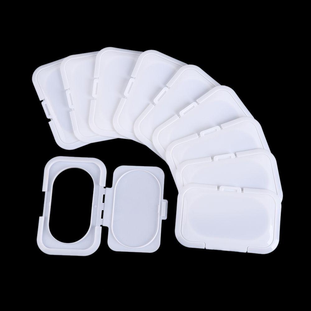 1/5/10 pcs New Child Box Lid Reusable Tissues Cover Baby Wipes Lid Flip Cover