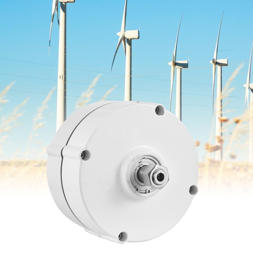 Трехфазный генератор переменного тока 400 Вт, редкоземельный генератор с постоянными магнитами NdFeB, 750 об/мин, 12 В, высокая скорость