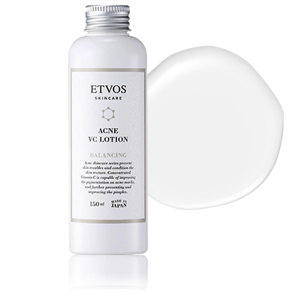 ETVOS Acne VC Lotion I, a Quasi-drug Acne Lotion, 150ml, Vitamin C Derivative, VC Ethyl, for Adult Acne and Whitening