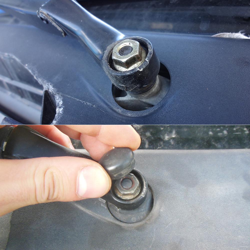 Для VW Golf 4 5 6 7 1992-2016 Touran 1T 5T Up Touareg 7P Scirocco Amarok автомобильный передний рычаг стеклоочистителя гайки колпачки винт крышка болта