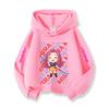 Kpop Halloween Kids Hooded Sweatshirt Christmas Casual Wear Korean Style Cozy Top For Children Girls Boys Holiday Gift