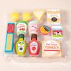 Milk Simulation Wooden Pasta Cheese Flavored Ice Cream Children Set Toys