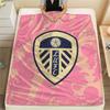 1PC Leeds United Patterned Flannel Blanket Suitable For All Seasons for Home Decor Warmth and Comfort Gifts Holiday Present
