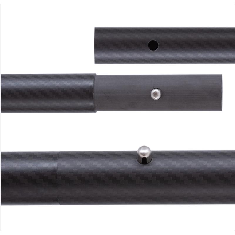 HEALING 4 Sections Kayak Paddle Carbon Fiber Double-Head Blades Inflatable Stand Up Paddle for Boat Surfing Kayaks Tool