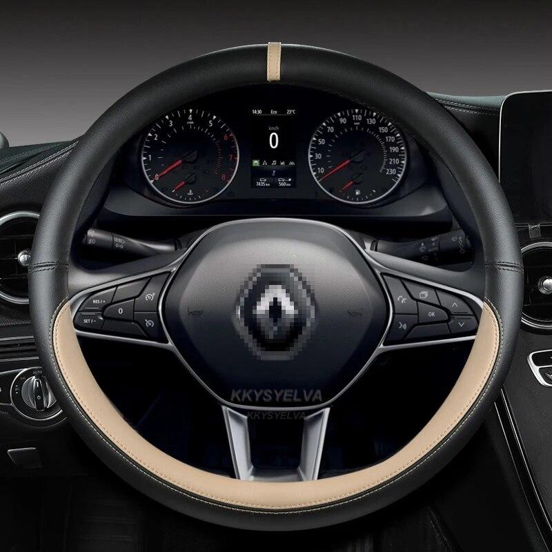 Чехол на руль автомобиля для Scenic Clio Laguna 2 3 4 5 Kangoo Fluence Megane Trafic Talisman Twingo Kaptur аксессуары