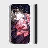 Чехол для телефона Senjougahara Hitagi из аниме Серия Monogatari Для iPhone 17 Air 16 15 14 13 Pro Max 11 12 Черный силиконовый чехол