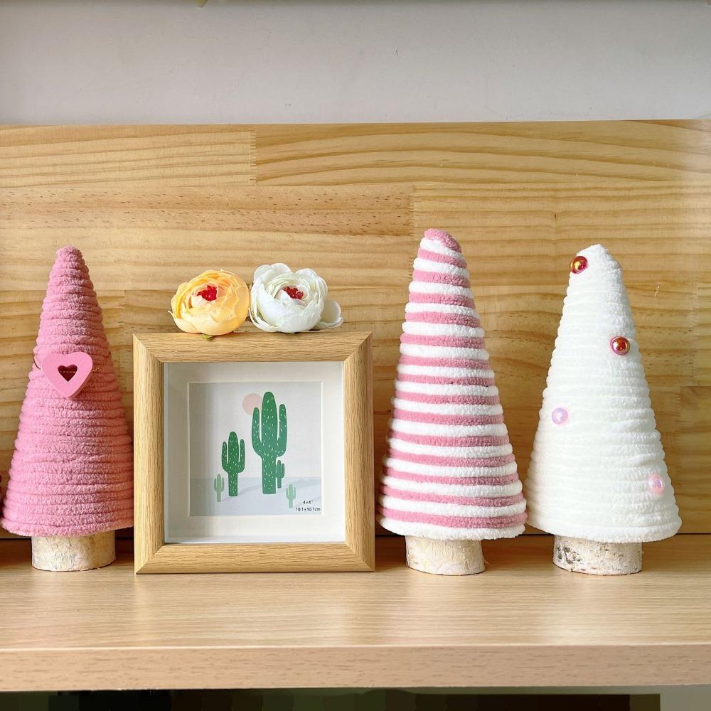 1PC/3PCS Valentines Day Decor Tree Table Centerpieces Pink White Valentine's Decorations for Farmhouse Tiered Tray Home Kitchen