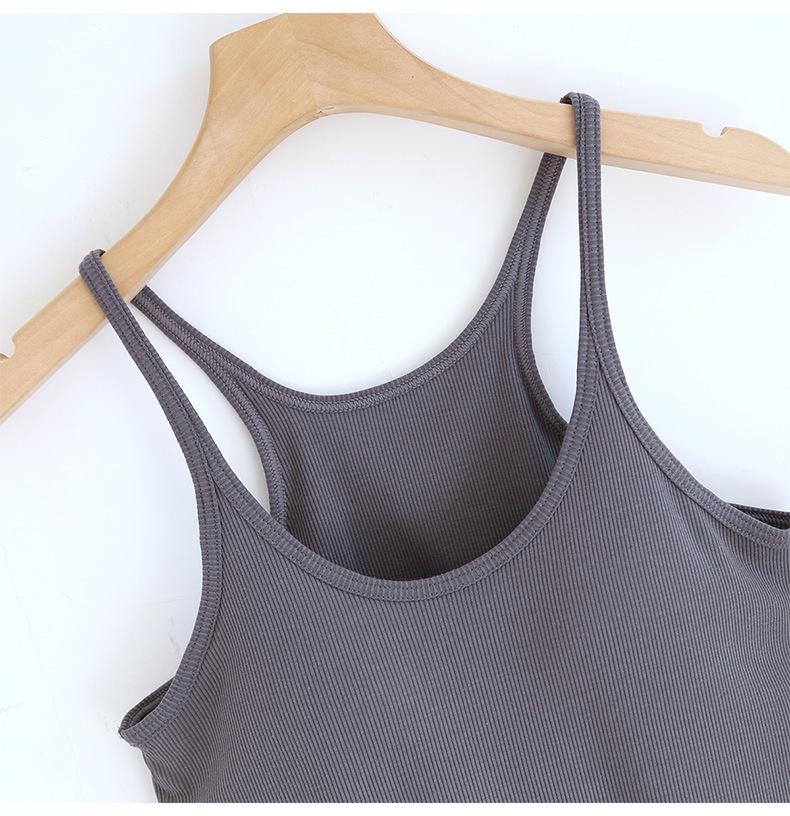 Женская стеганая майка: Бюстгальтер без стали, утягивающий дизайн, красивая спинка