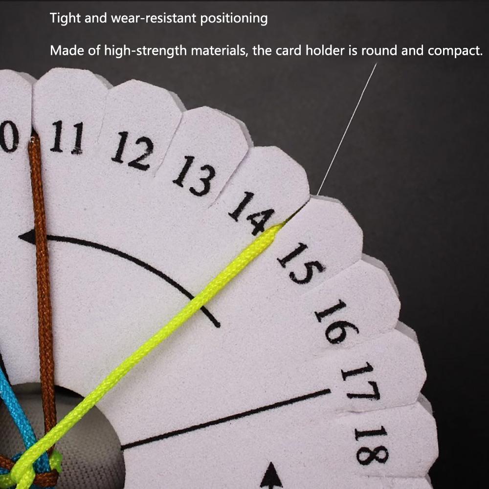 1/4x Round Square Beading Cord Disc Disk Braiding Plate Bracelet Loom Weaving Board DIY Braided Rope Handmade Craft Jewelry Tool