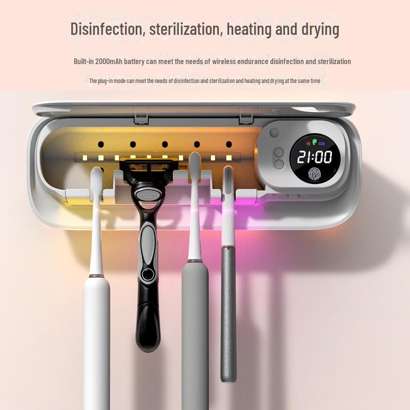 УФ-стерилизатор для зубных щеток в корейском стиле: Интеллектуальный цикл воздушной сушки с защитой от ультрафиолета