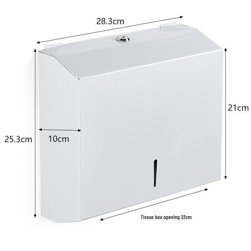 Водонепроницаемый диспенсер для туалетной бумаги и полотенец для рук из нержавеющей стали 304