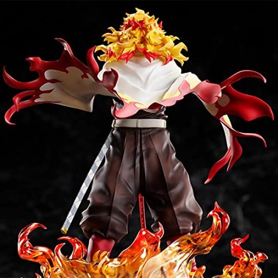 Jump Demon Slayer: Kimetsu No Yaiba the Movie: Mugen Train Rengoku Kyojuro 18 Scale Figure