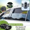 Для Jaecoo J7 Chery Tansuo 06 Fulwin T6 2024 2025 Автомобильная сетчатая шторка от солнца Затеняющая окно Автомобильные сетчатые шторки Занавеска Козырек Инструменты