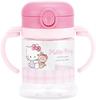 Baby Double Handle Straw Mug, 260ml, Foldable Handle, Hello Kitty, Sanrio Design, KSHW1N