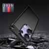 For Xiaomi Poco M6 Pro Case Cover Poco M6 Pro Capas Shockproof Phone Back Armor Bumper Carbon Fiber Soft TPU Fundas Poco M6 Pro