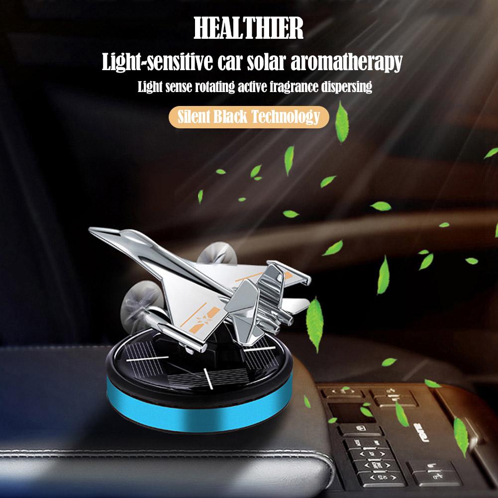 Солнечный пропеллер истребитель автомобильный освежитель воздуха ароматерапевтический парфюм для мужчин и женщин украшение салона автомобиля авто интерьерный аксессуар K9P5