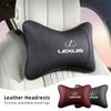 Car Leather Seat Headrest Neck Pillow Head Cushioning For Lexus F-SPORT ES RX NX LS UX LM LX GX LC RZ IS CT GS RC HS SC TX LBX