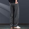 Jie Leinuo Men's Chenille Loose Fit Casual Pants