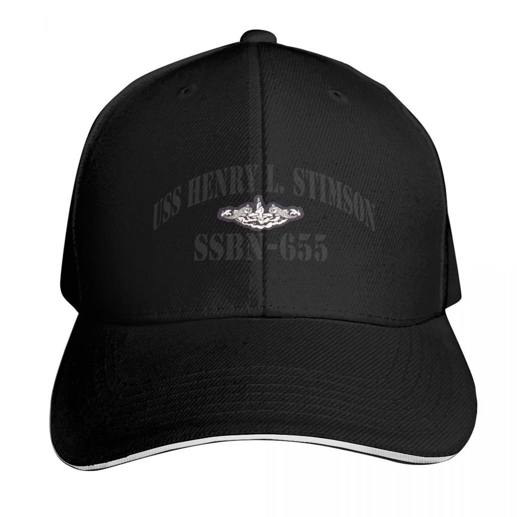 USS HENRY L STIMSON (SSBN) SHIPS STORE Baseball Cap Fashion Beach Luxury Unisex Hat Sunhat Unisex Womens