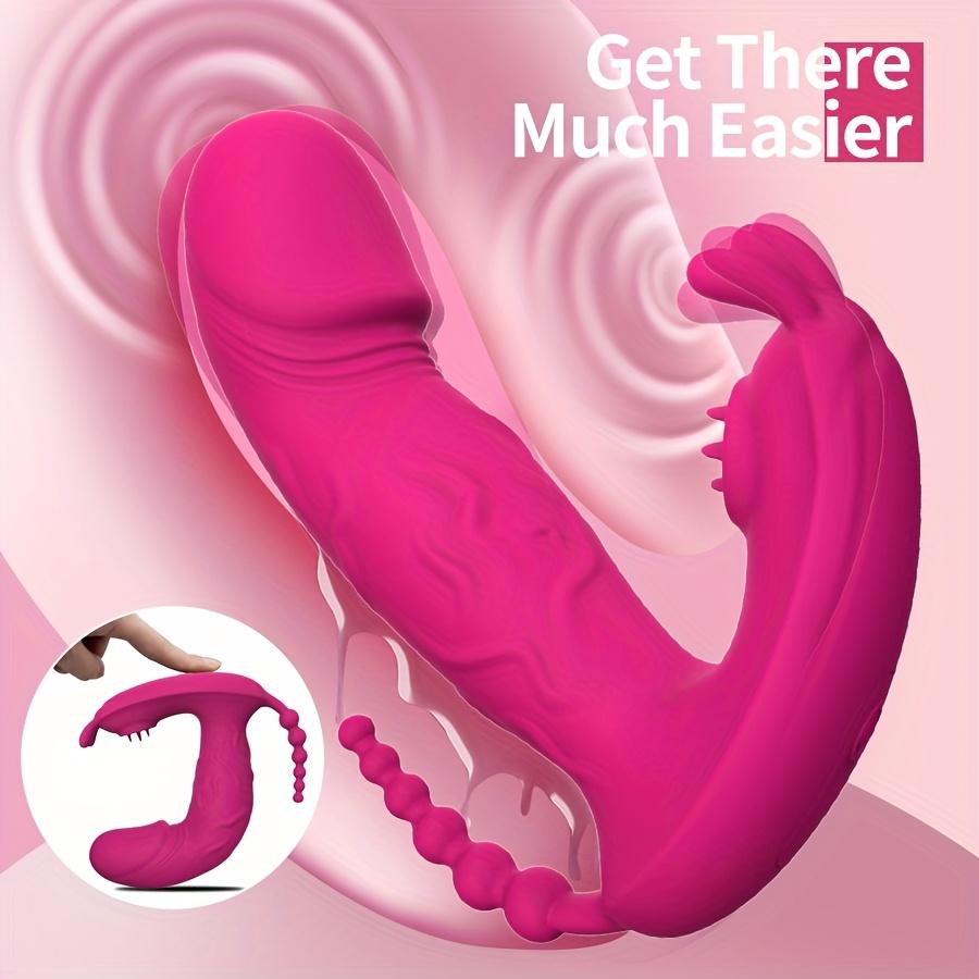 Носимый вибратор Вибратор для точки G, Вибратор с управлением через приложение, Секс-игрушки для пар, Вибратор-дилдо «Бабочка» для трусиков, Вибратор для взрослых, Вибраторы для женского секса
