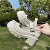 Мода Rimocy Женские Туфли Лолита в японском стиле Винтажные Мягкие Туфли На Платформе С Высоким Каблуком Женские Туфли Мэри Джейн Из Лакированной Кожи Черный