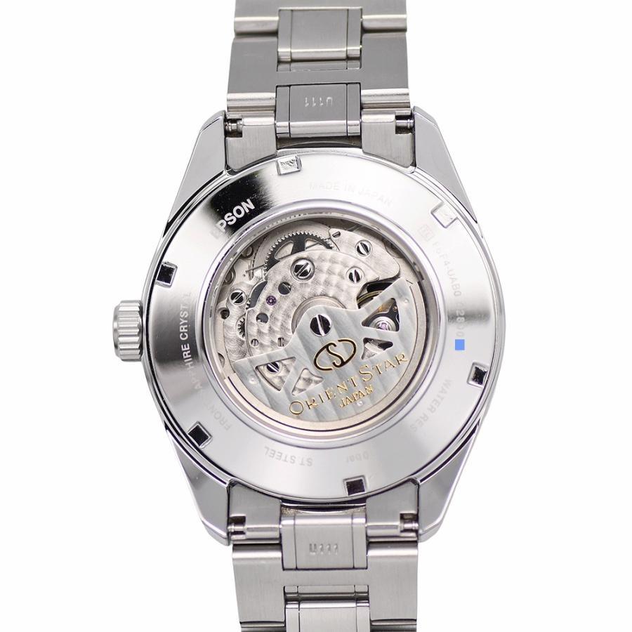 Orient RK-AV0114E Коллекция Star Contemporary Современные скелетоны Мужские автоматические часы Зеленый циферблат Полированный корпус
