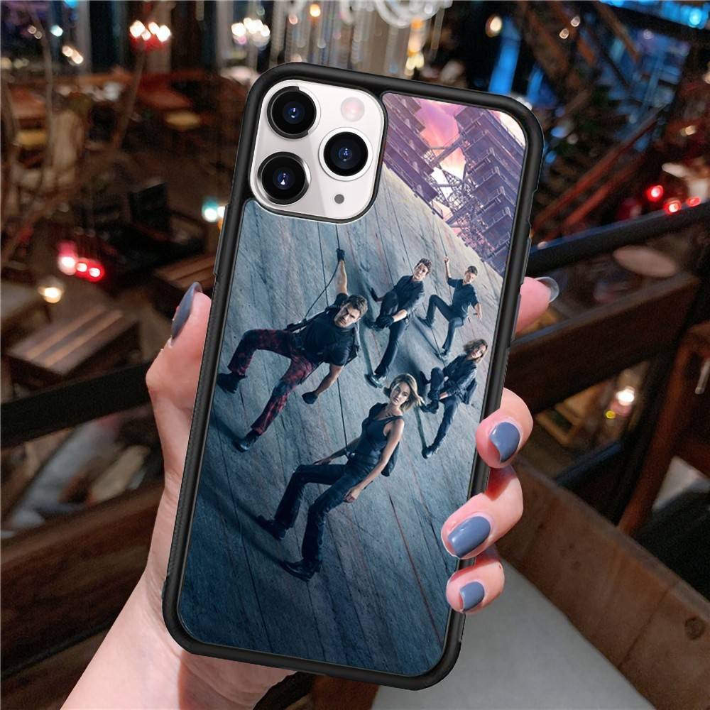 Чехол для телефона Фильм D-Divergent Силикон PC+TPU Для Для IPhone 11 12 13 14 15 16 Plus Pro Max Чехол