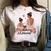 Spring Summer New Mother's Day Theme Large Size Women's Simple Cartoon Casual T-shirt Women Oversized T Shirt  Tops