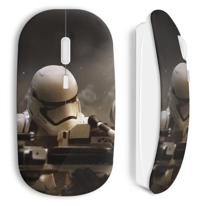 Wireless Mouse - Star Wars - Millenium Stormtrooper - White - USB - Compatible Mac and PC