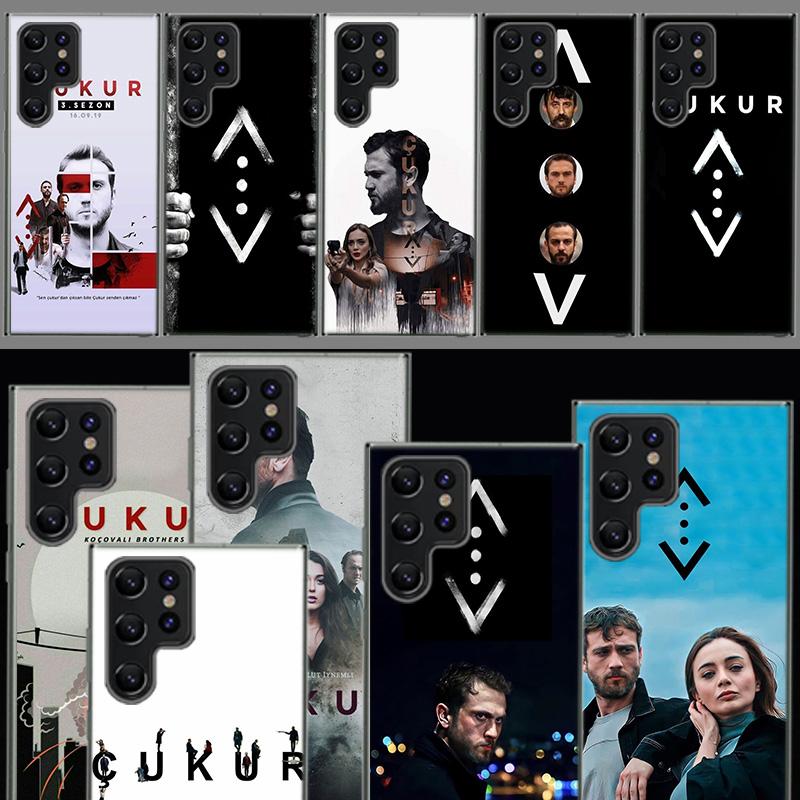 Турецкий сериал Чукур Капа Чехол для телефона для Samsung S26 Ultra S25 Edge Galaxy S23 S21 S20 S24 FE S22 S10 Plus Прозрачный ТПУ Ш