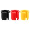 Pack of 10 Plastic Plugs for Bicycles Valves Stem 3 Color Option Plastic Construction Quick Attachments for Leak Proof