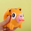 Cartoon Pig Squeeze Toy with Tongue-Out Sound