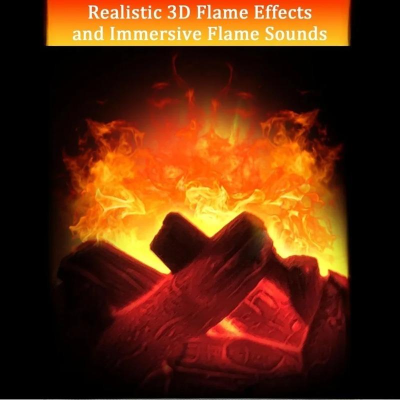 Рождественский камин, лампа с пламенем, угольная светодиодная настольная лампа, теплый свет, праздничный подарок, украшение для дома, праздничное окружающее освещение